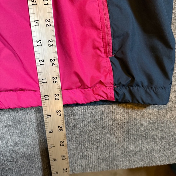 Columbia Omni-Shield Jacket Womens 2X Pink Blue Hooded *flaws - Picture 7 of 14